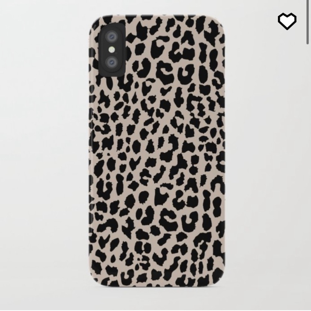 Tan Cheetah iPhone Case (Society6)